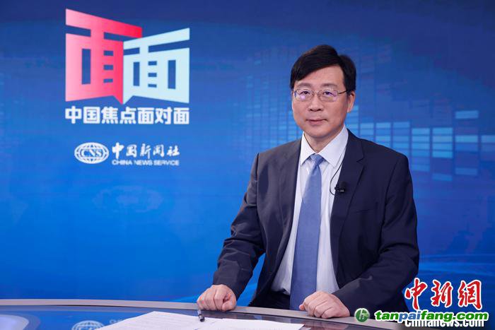國家氣候變化專家委員會副主任、中國科學(xué)院科技戰(zhàn)略咨詢研究院研究員王毅日前在北京接受<a target='_blank'  data-cke-saved-href='/' href='/'>中新社</a>“中國焦點面對面”專訪。<a target='_blank'  data-cke-saved-href='/' href='/'>中新社</a>記者 蔣啟明 攝